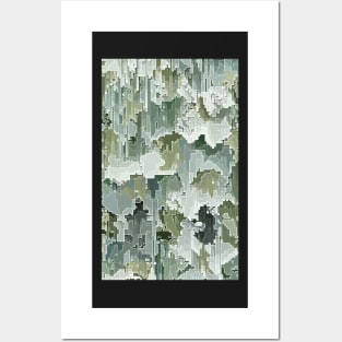 Digital Camouflage Posters and Art